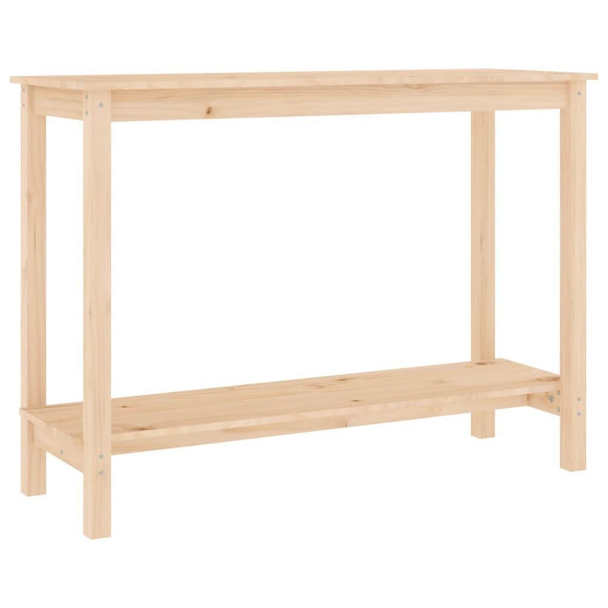 VIDAXL Table console 110x40x80 cm Bois massif de pin