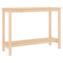 Voir la diapositive 2 : VIDAXL Table console 110x40x80 cm Bois massif de pin