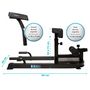 Voir la diapositive 3 : SPARRAW Squat Machine FORTIUS Appareil de musculation multifonction 84 x 48 x 73 cm - 2 Dossiers interchangeables et réglables