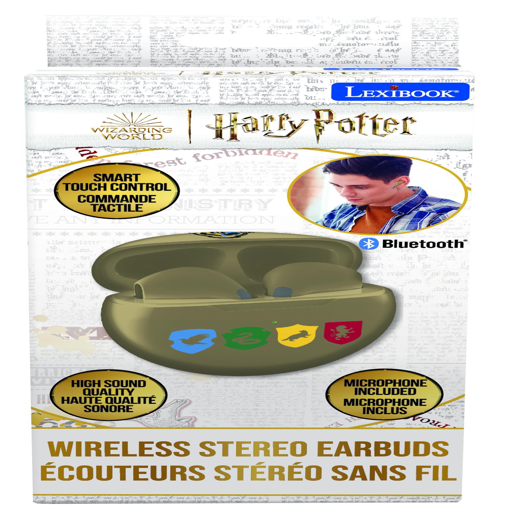 Voir la diapositive 6 : Lexibook Écouteurs sans fil Bluetooth Harry Potter