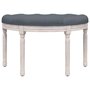 Voir la diapositive 3 : VIDAXL Banc Gris fonce 81,5x41x49 cm Velours