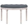 Voir la diapositive 3 : VIDAXL Banc Gris fonce 81,5x41x49 cm Velours