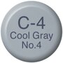 Copic Recharge Encre marqueur Copic Ink C4 Cool Gray 4
