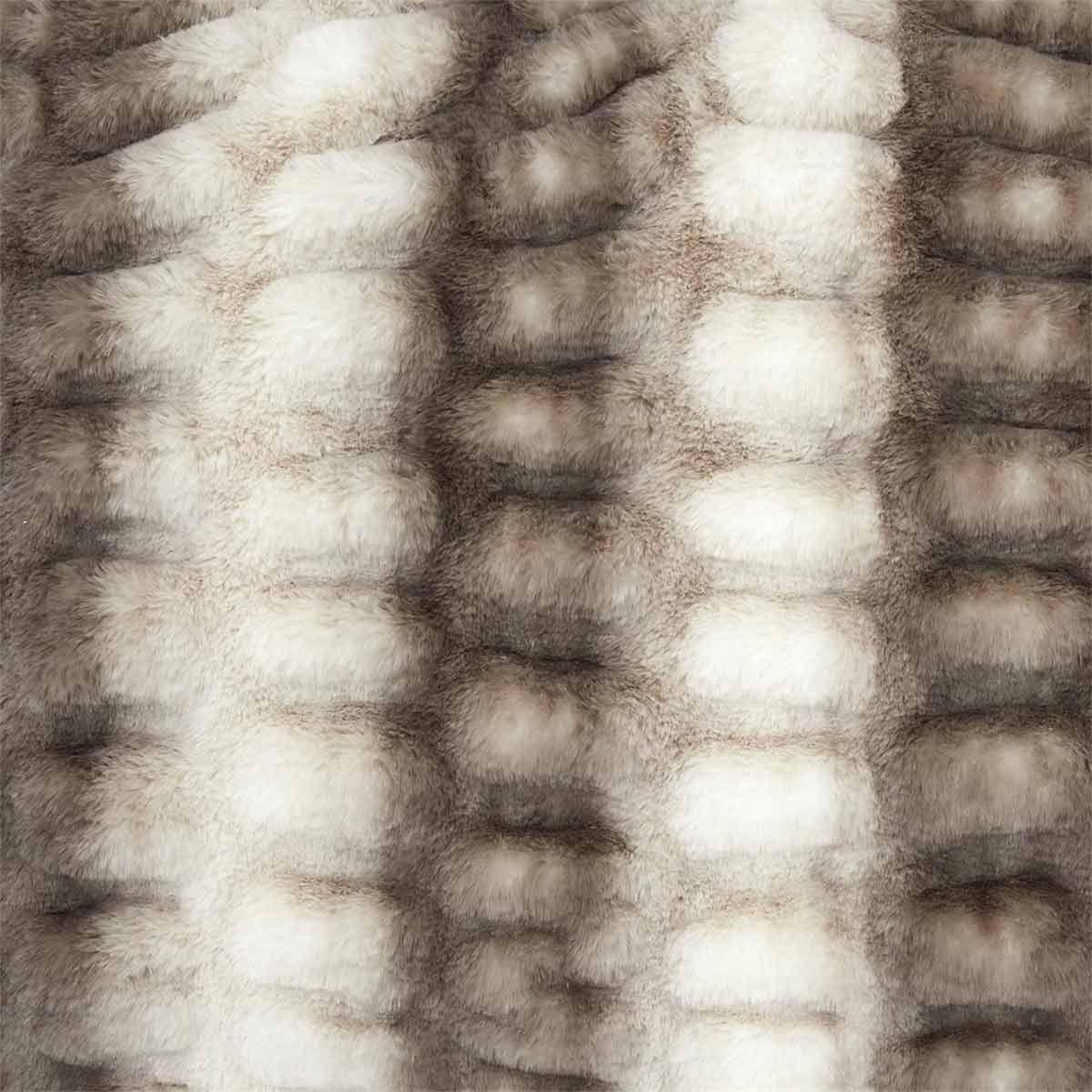Voir la diapositive 4 : The Home Deco Factory Plaid imitation fourrure  luxury  140x200cm naturel