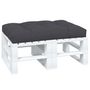 Voir la diapositive 3 : VIDAXL Coussin de palette anthracite 120x80x12 cm tissu