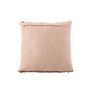 Voir la diapositive 2 : Paris Prix Coussin Déco en Cuir  Écailles  45x45cm Rose