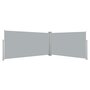 Voir la diapositive 1 : VIDAXL Auvent lateral retractable 160x600 cm Gris