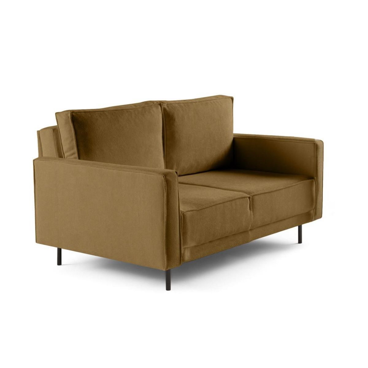 LISA DESIGN Charlie - canapé droit 2 places - en tissu