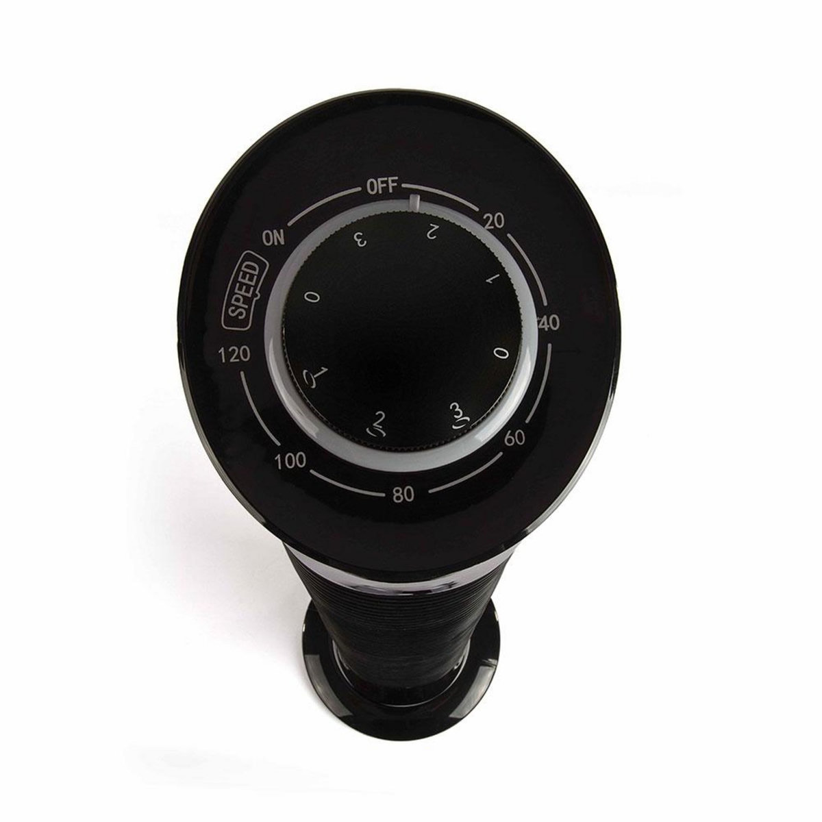 LIVOO Ventilateur colonne 77cm 45w 3 vitesses noir - dom384n