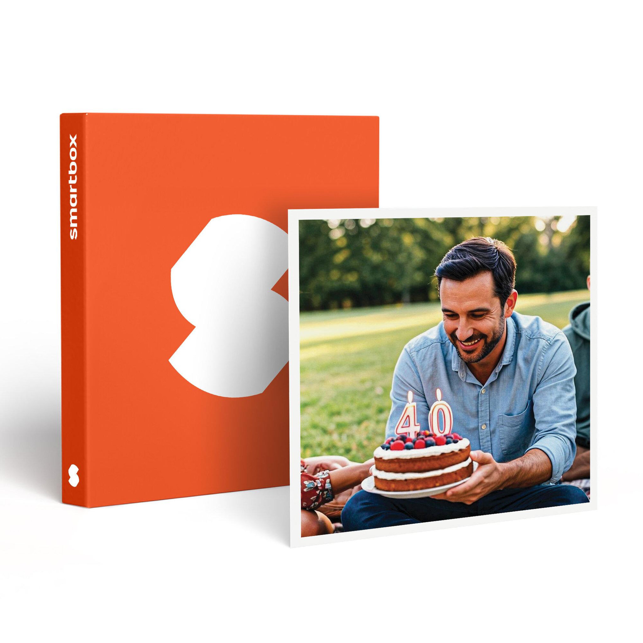 Smartbox Joyeux anniversaire ! Pour les 40 ans d'un homme - Coffret Cadeau Multi-thèmes
