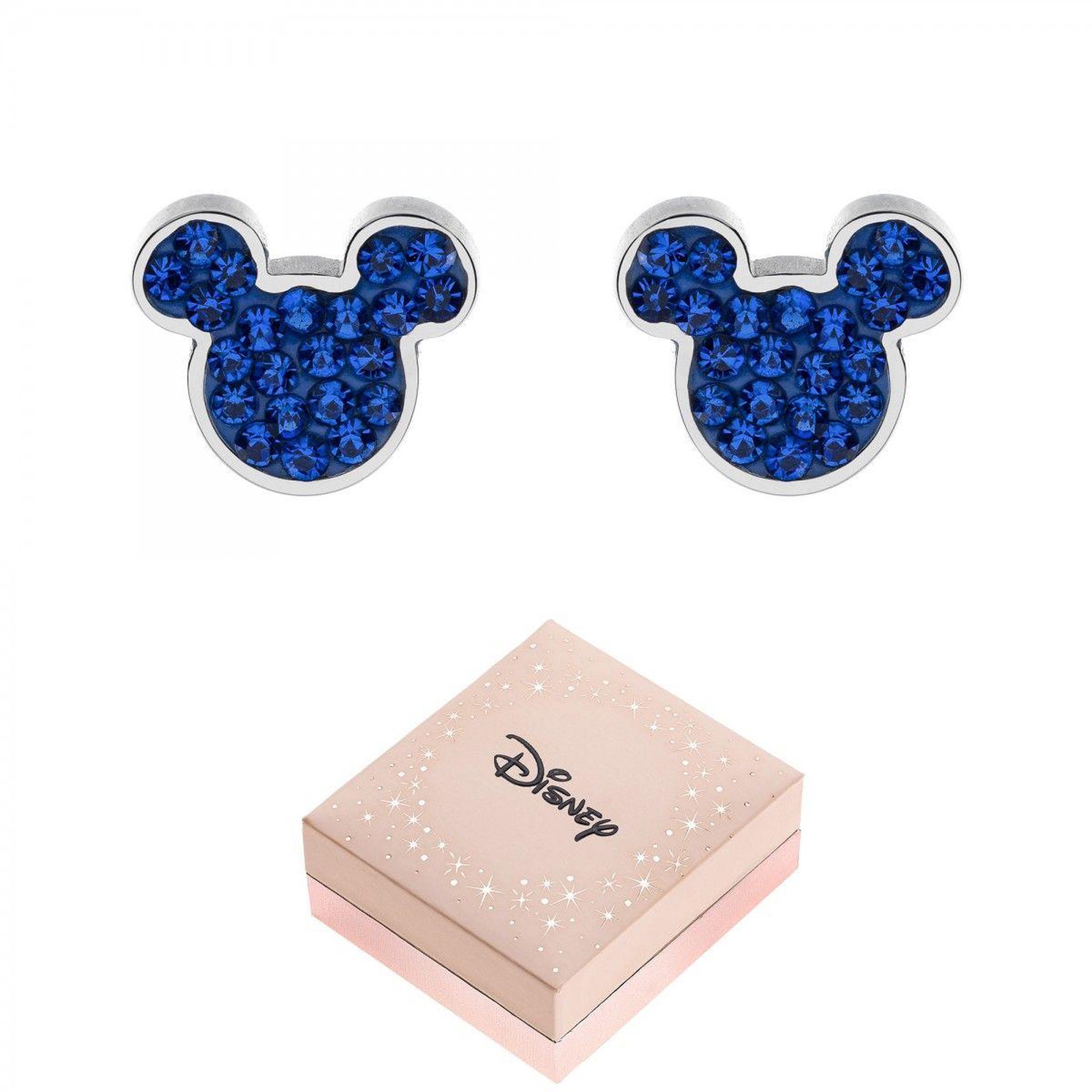 Voir la diapositive 2 : SC CRYSTAL Boucles d'oreilles Disney ornées de Cristaux scintillants - Mickey