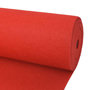 Voir la diapositive 1 : VIDAXL Tapis pour exposition 1 x 12 m rouge