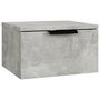 Voir la diapositive 3 : VIDAXL Tables de chevet murales 2 pcs Gris beton 34x30x20 cm