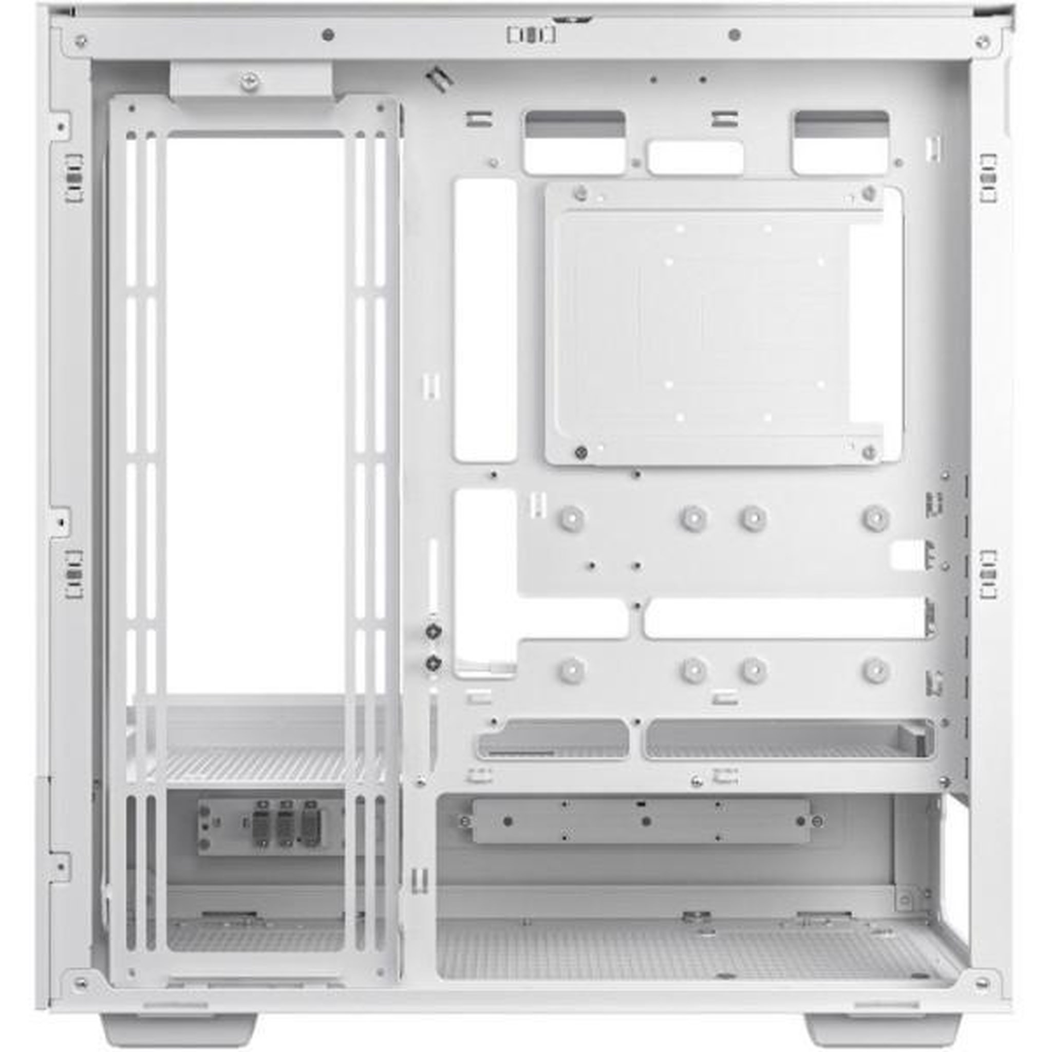 Voir la diapositive 5 : Deepcool Boitier PC - DEEPCOOL - R-CH690-WHNNA0D-G-1 - Ecran digital - Mini tour - Format Mini-ITX/Micro-ATX/ATX & Micro-ATX - Blanc