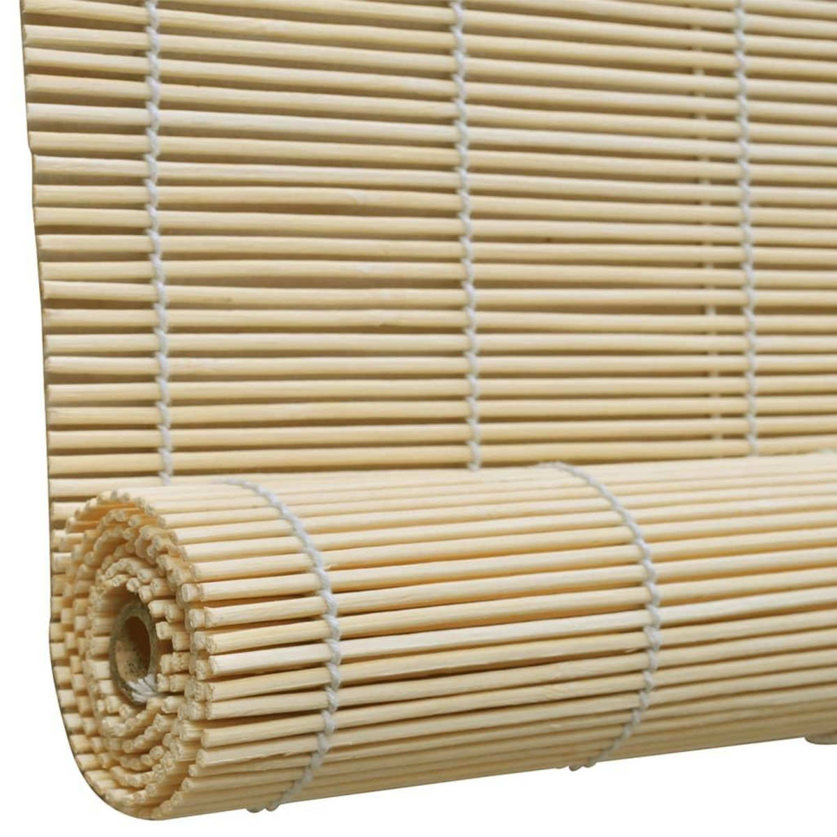 VIDAXL Store roulant en bambou 100 x 220 cm Naturel