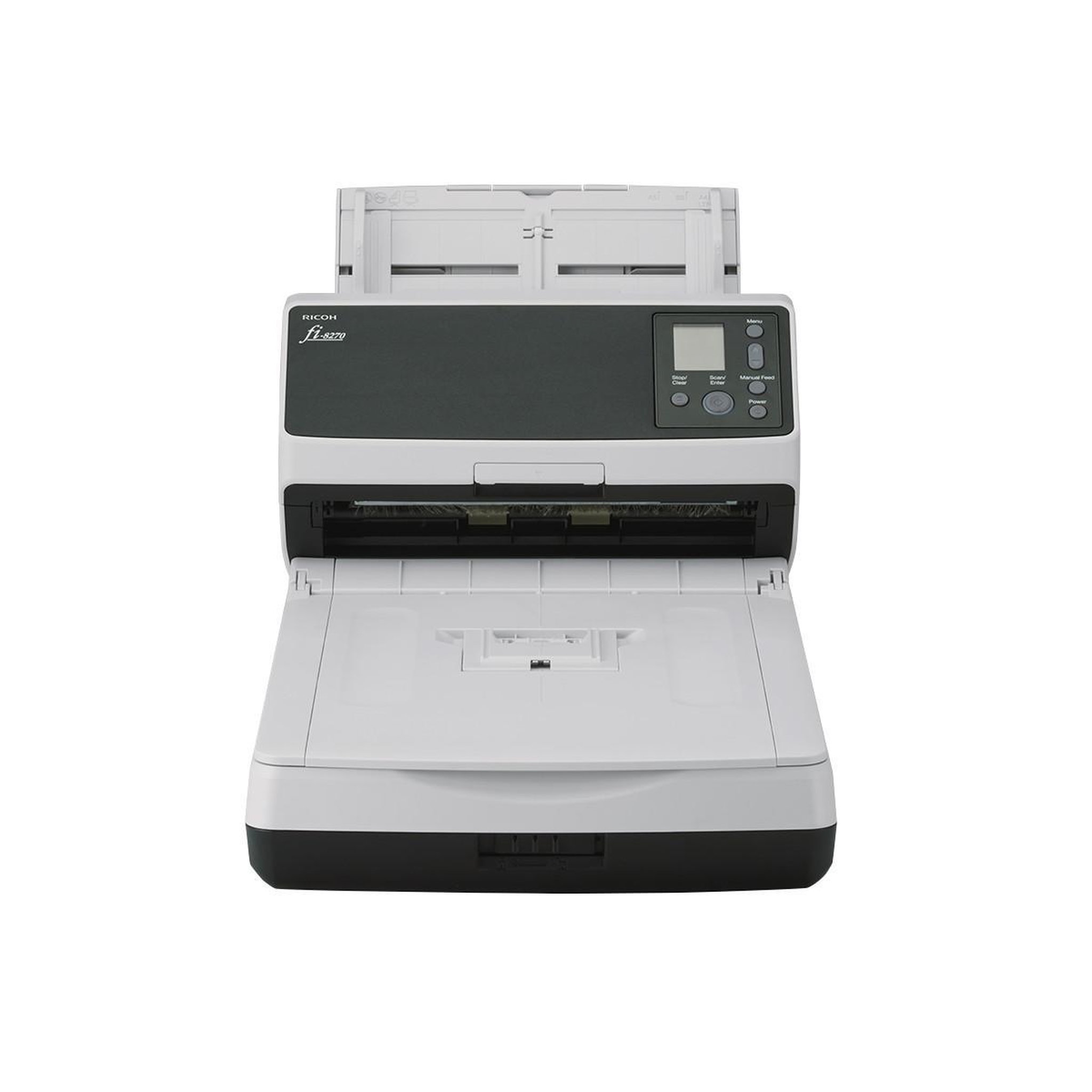 Ricoh Ricoh fi-8270 Numériseur chargeur automatique de documents (adf) + chargeur manuel 600 x 600 DPI A4 Noir, Gris