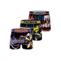 Voir la diapositive 1 : FREEGUN Lot de 3 boxers homme Sport Usa