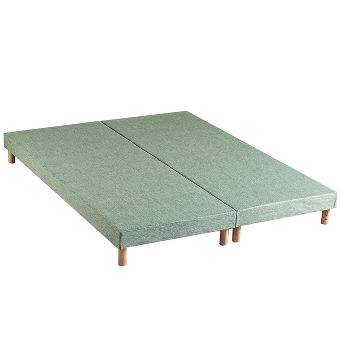 IDLITERIE Ensemble Matelas accueil Latex 3 zones INITIAL - Bi Confort Mousse & Latex + Sommier - Made in France