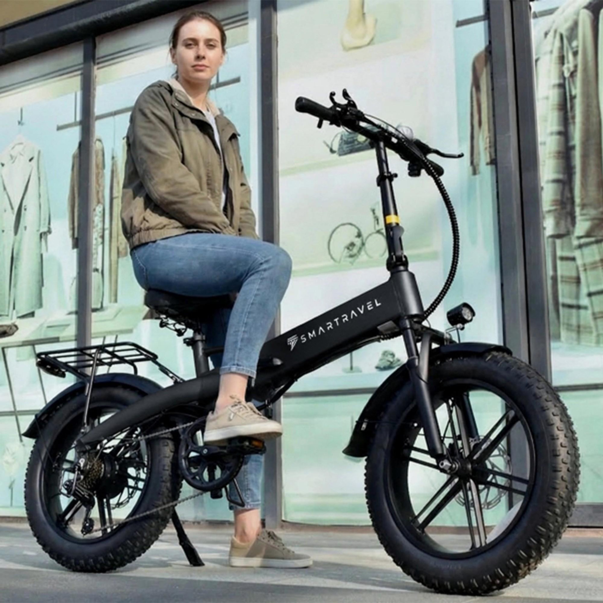 Voir la diapositive 3 : SMT Vélo électrique pliable fat tire smt m6
