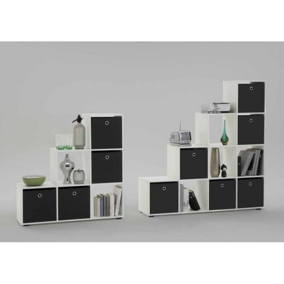 Paris Prix Étagère 6 Cases Design  Gaman  108cm Blanc