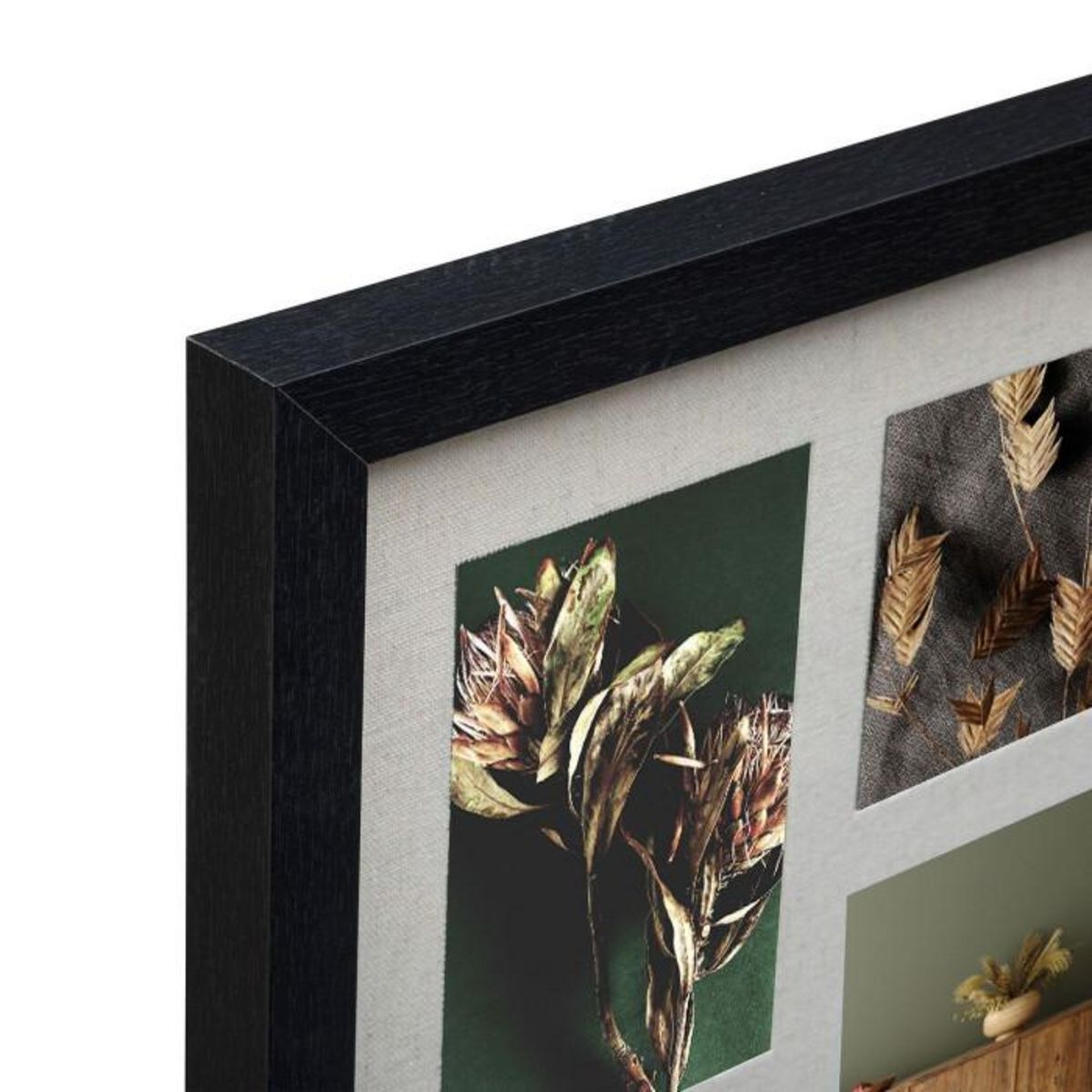 ATMOSPHERA Pêle-Mêle Mural 16 Photos  Tony  63cm Noir