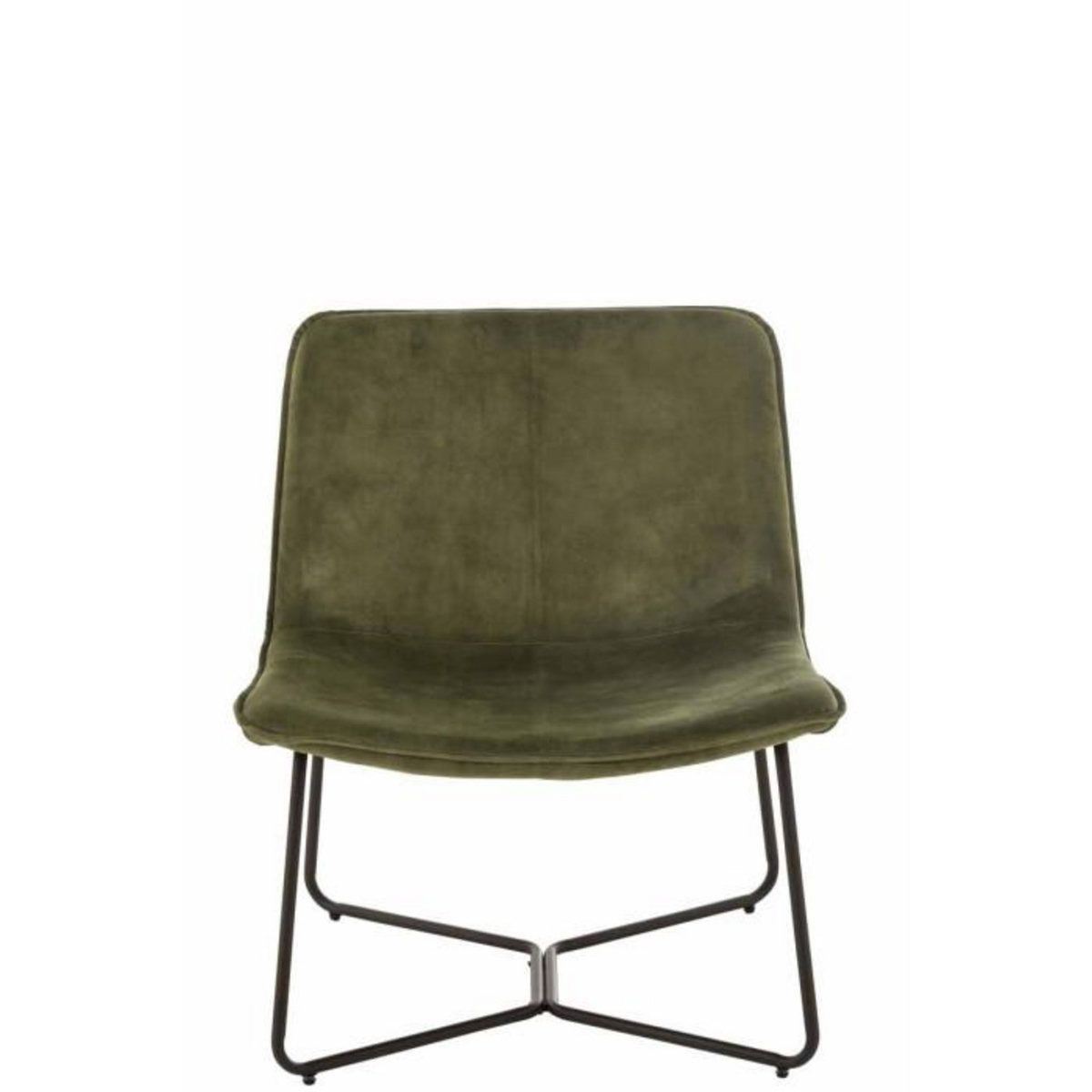 Paris Prix Fauteuil Lounge Design  Isabel  76cm Vert
