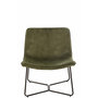 Voir la diapositive 2 : Paris Prix Fauteuil Lounge Design  Isabel  76cm Vert