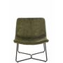 Voir la diapositive 2 : Paris Prix Fauteuil Lounge Design  Isabel  76cm Vert