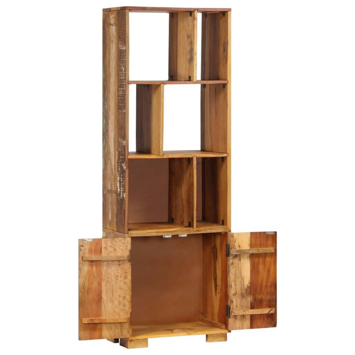 VIDAXL Bibliotheque 60x35x180 cm Bois de recuperation solide