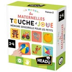 HEADU Jeu écriture et lettres Headu La Maison des Maternelles Touche et Joue Mémoire sensorielle pour les petits