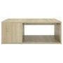Voir la diapositive 3 : VIDAXL Table basse chene sonoma 90x67x33 cm bois d'ingenierie