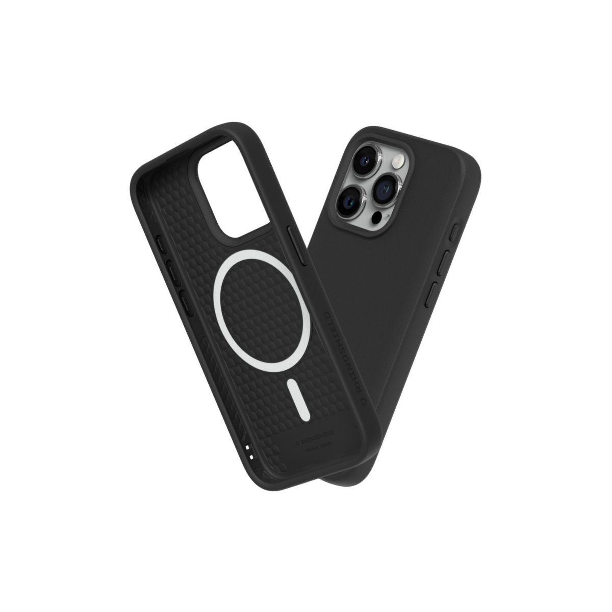 RHINOSHIELD Coque iPhone 15 MagSafe Solid suit noir