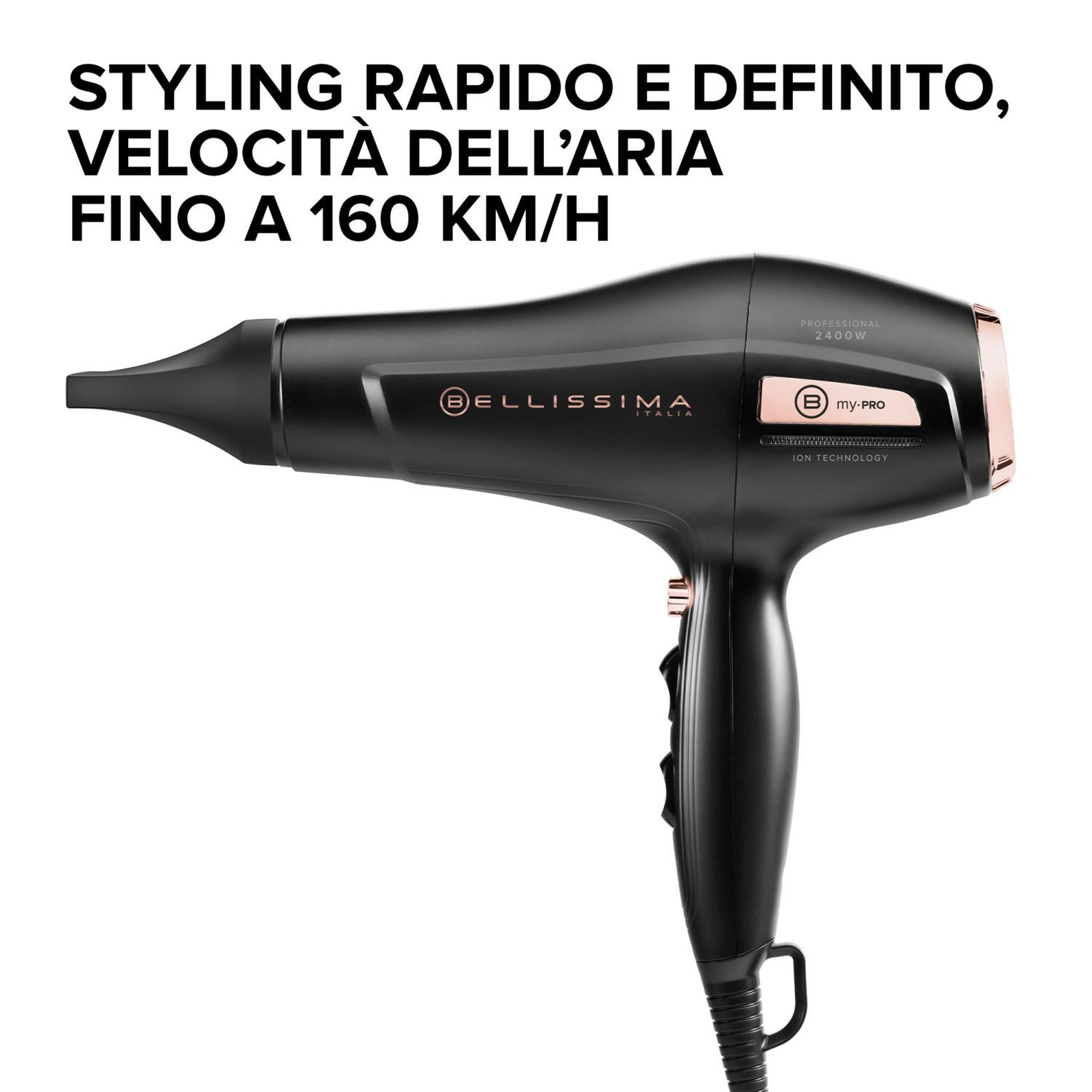 Voir la diapositive 3 : BELLISSIMA Bellissima my pro p3 3400 sèche-cheveux 2400 w noir