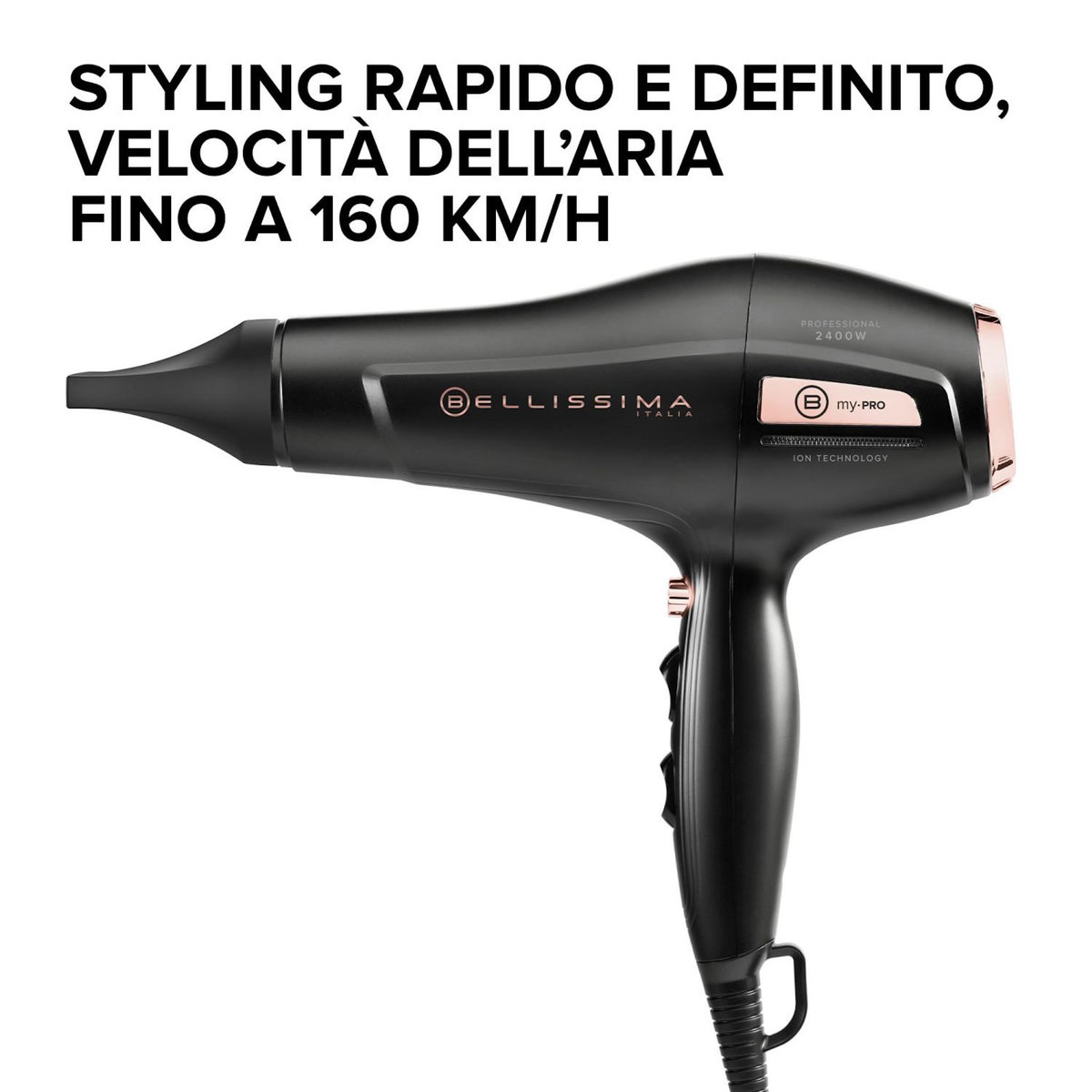 BELLISSIMA Bellissima My Pro P3 3400 sèche-cheveux 2400 W Noir