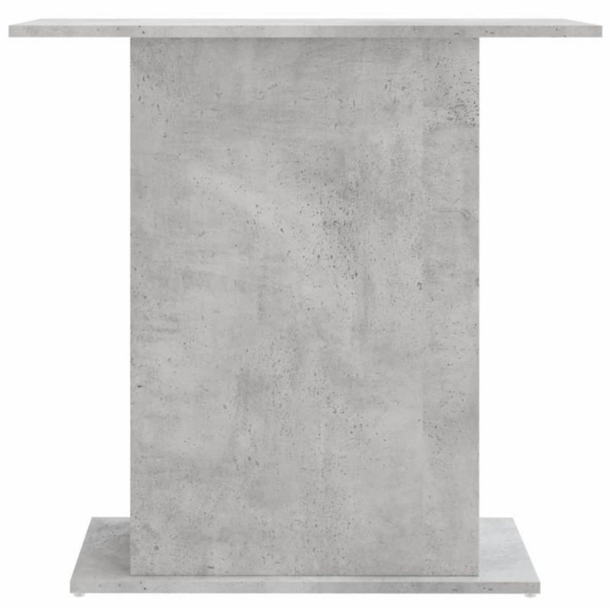 VIDAXL Support pour aquarium gris béton 75x36x72,5cm bois d ingénierie