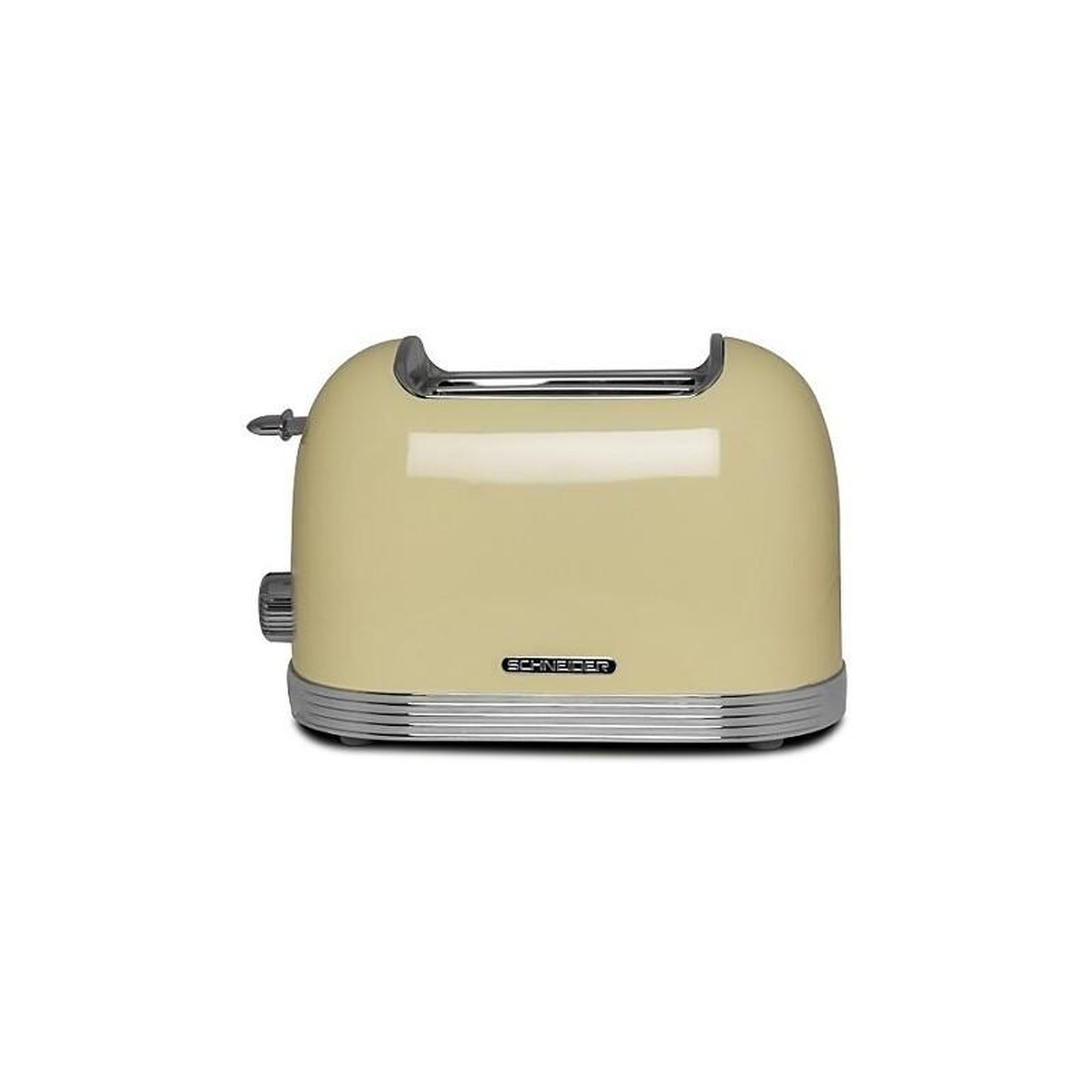 Voir la diapositive 2 : SCHNEIDER Grille pain 2 fentes 815w crème scto2cr schneider