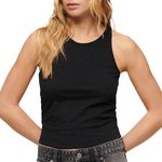 SUPERDRY Débardeur  Femme Superdry Superdry Ruched. Coloris disponibles : Noir