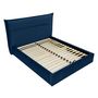 Voir la diapositive 1 : BEST MOBILIER Emy - lit coffre - 140x200 cm - en velours - sommier inclus