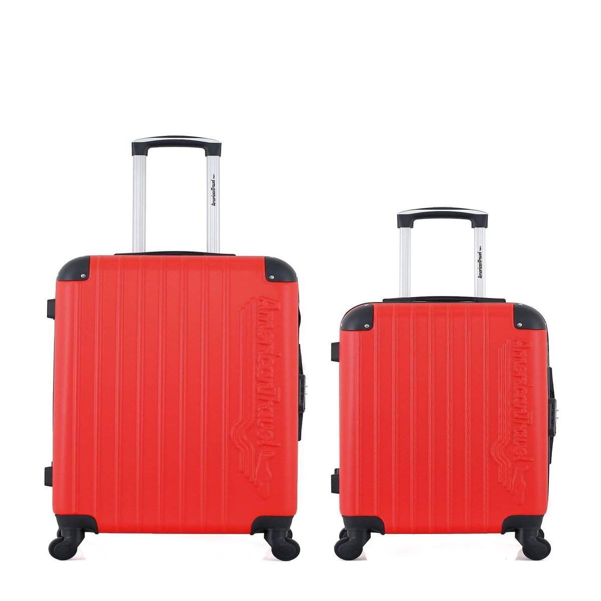 AMERICAN TRAVEL AMERICAN TRAVEL - Lot de 2 - Valises weekend et cabine BUDAPEST