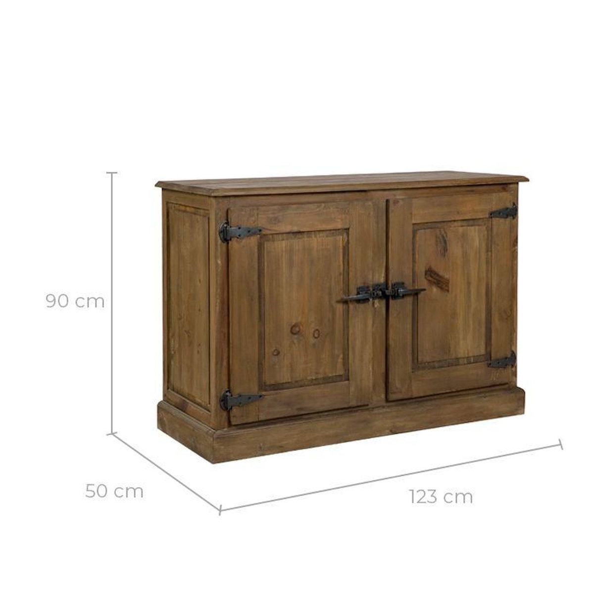 Rendez vous déco Buffet en bois recyclé 2 portes-Ottawa