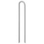 Voir la diapositive 2 : VIDAXL Piquets de tente 6 pcs forme de U 41,5 cm Ø12mm acier galvanise