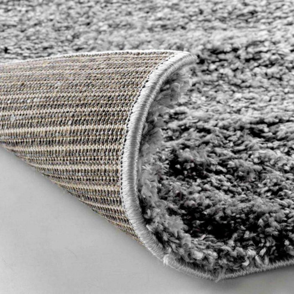 Paris Prix Tapis Shaggy Uni  Tango  160x230cm Gris