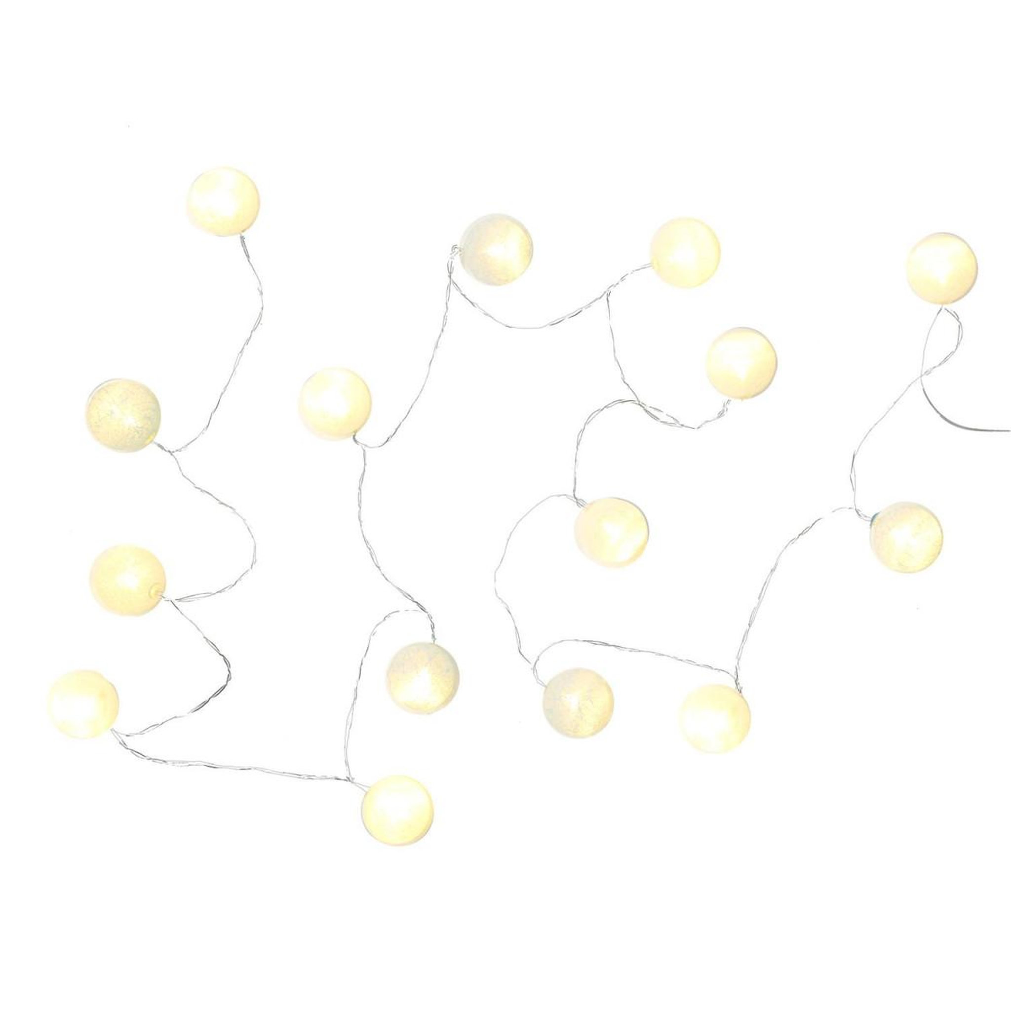 Voir la diapositive 2 : The Home Deco Factory Guirlande lumineuse led  boule  360cm blanc & bleu
