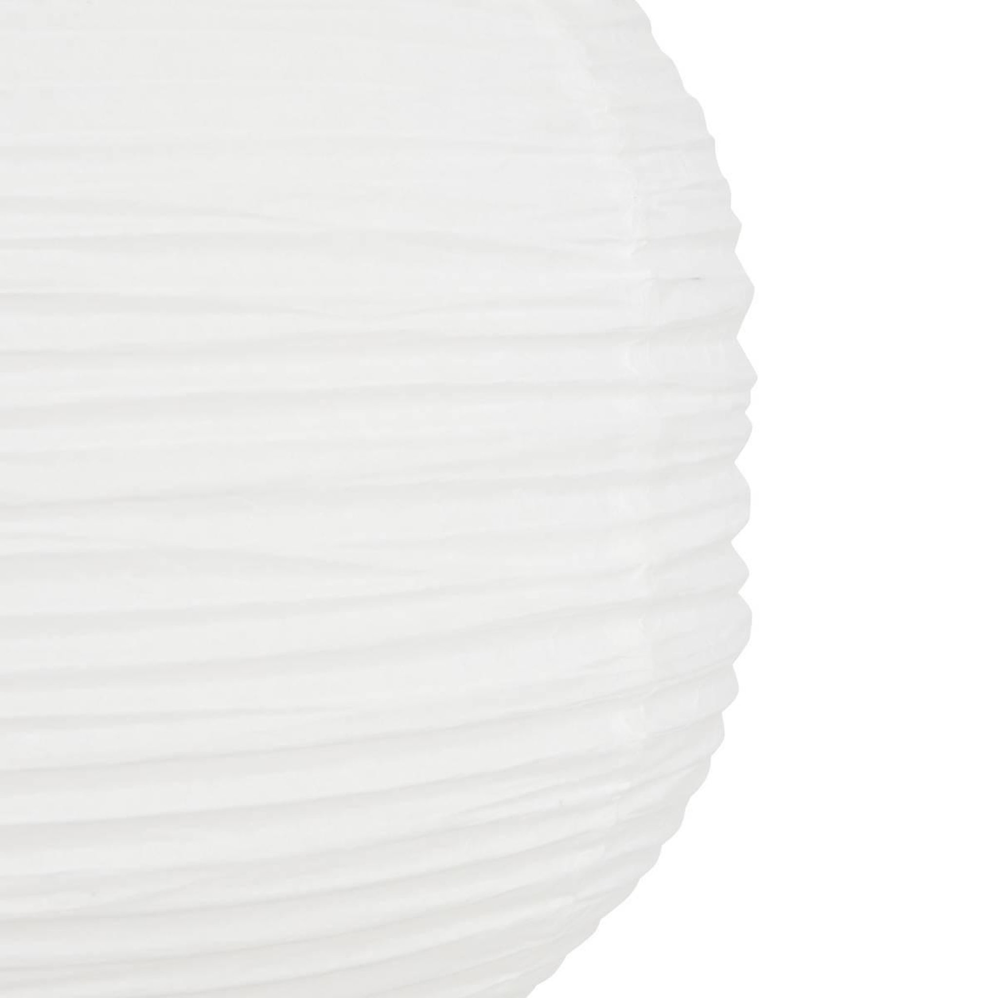 Voir la diapositive 4 : ATMOSPHERA Lampe suspension en papier  nika  45cm blanc