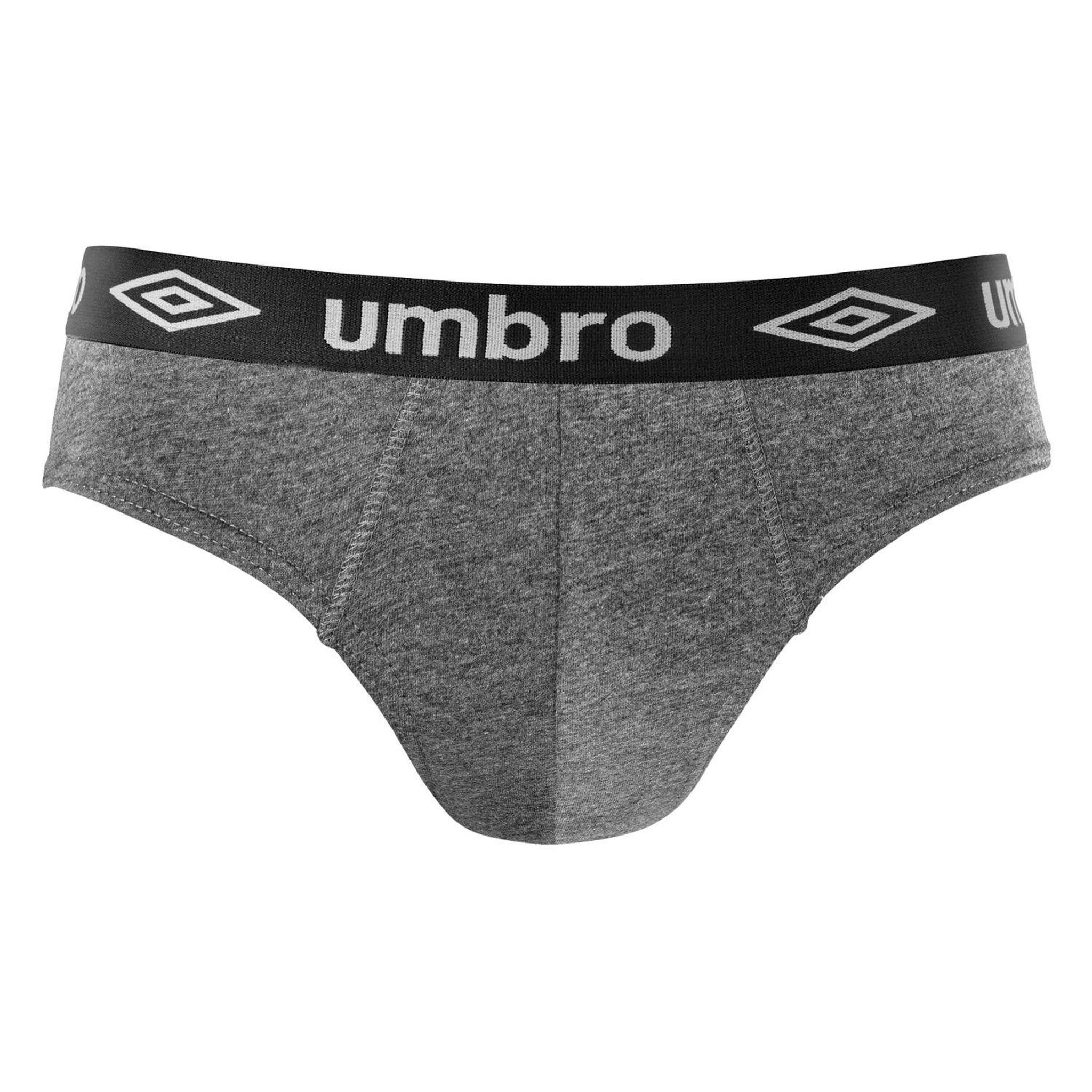 Voir la diapositive 4 : UMBRO Lot de 5 slips coton homme