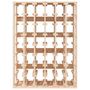 Voir la diapositive 4 : VIDAXL Casier à vin 70x33x94 cm Bois de pin massif