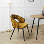 Voir la diapositive 2 : The Home Deco Factory Lot de 2 chaises assise tressée LUND