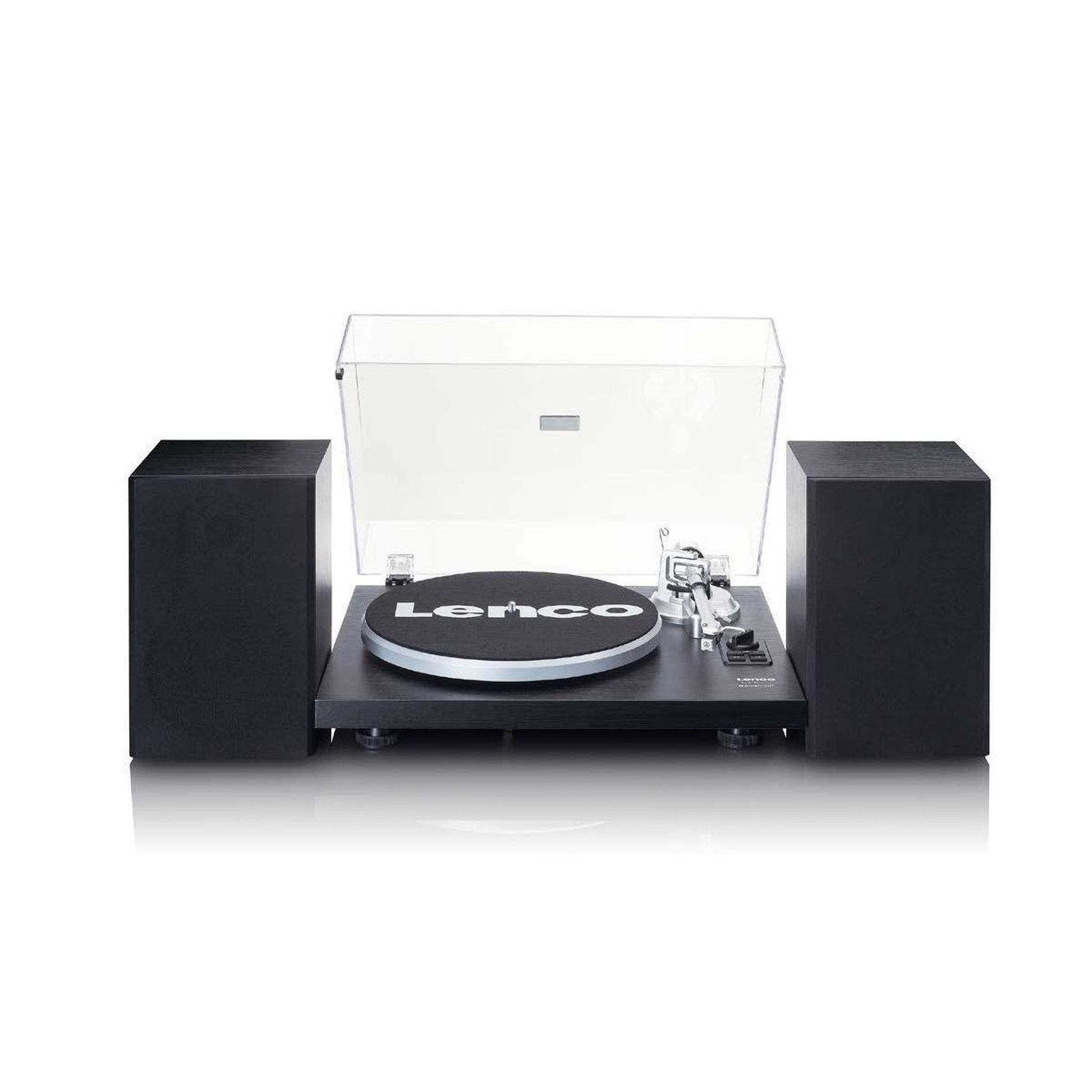 Voir la diapositive 2 : Lenco Platine vinyle Lenco avec haut-parleurs en bois et Bluetooth