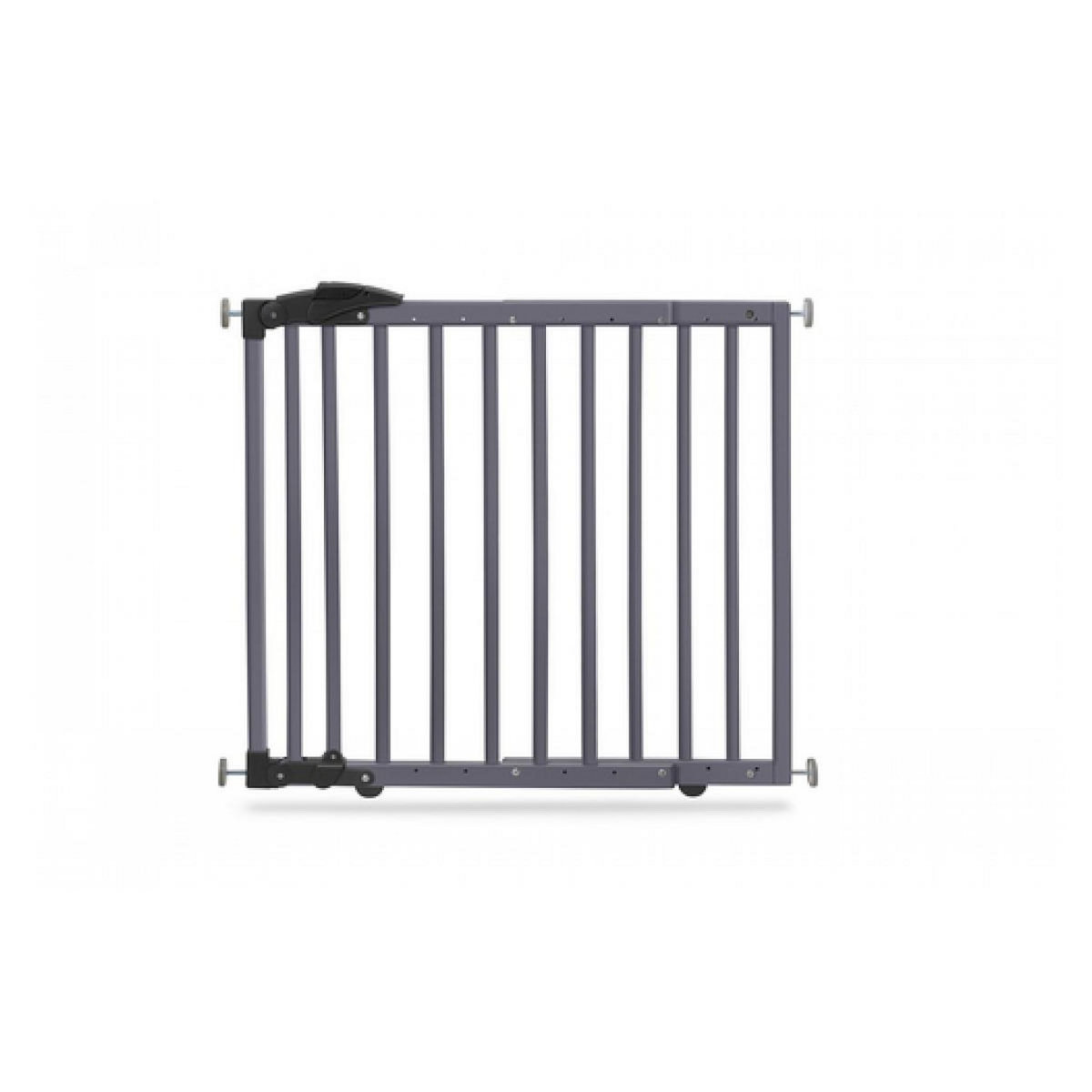 GEUTHER Barrière de porte à fixer par pression 68 a 102 cm Couleur Gris