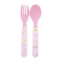Voir la diapositive 3 : Fun House Lot Vaisselle Licorne pour Enfant - FUN HOUSE - 006319 - 2 Assiettes, 2 Sets de Couverts et 1 Peluche Douce